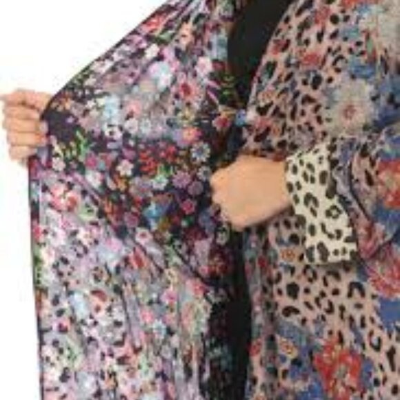 Johnny Was Ontari Burnout Harmony Kimono (Lined) - Picture 2 of 5